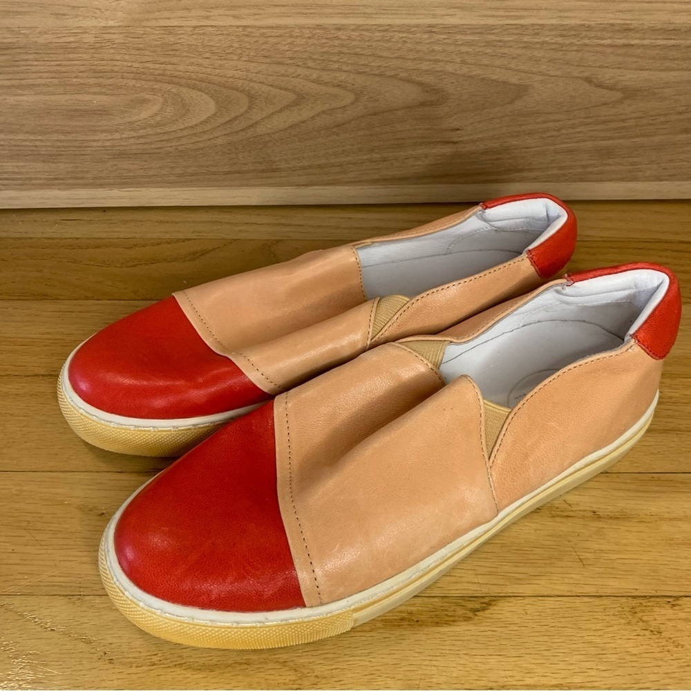 Move by Chocolat Blu Noor Slip On Leather Shoes - Size 36
